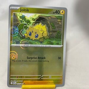 Joltik - 033/086 - Pokeball Holo - White Flare - Pokemon Card - NM/M